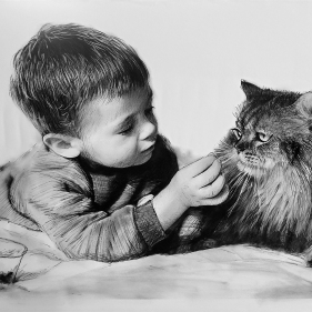 Painting for sale online - Friends