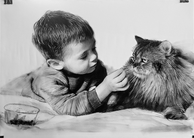 Painting for sale online - Friends