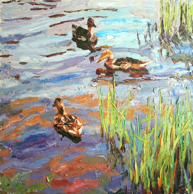 Painting for sale online - Ducks