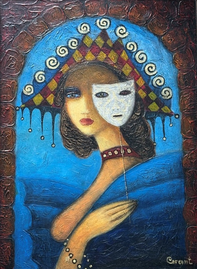 Painting for sale online - Mask
