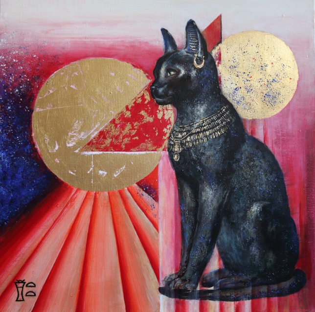 Painting for sale online - Silence of Bast