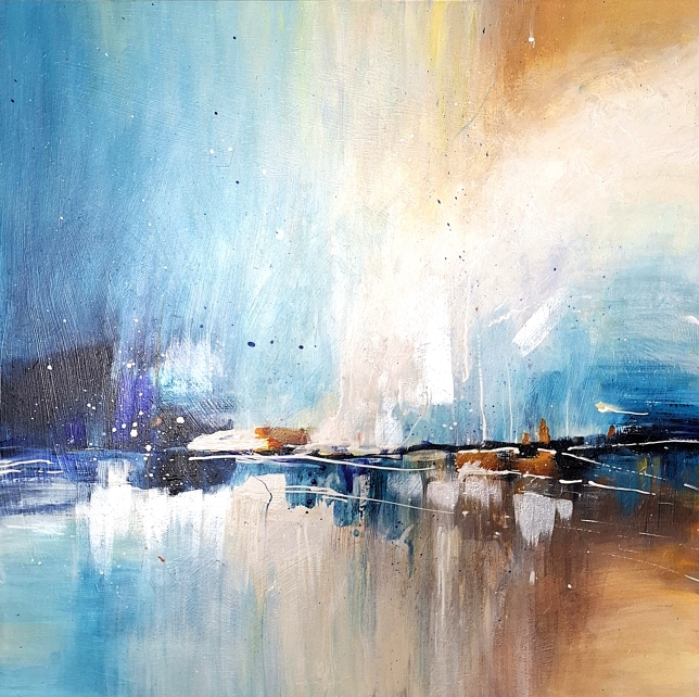 Painting for sale online - Winter evening