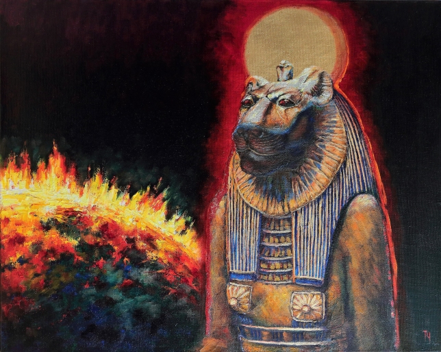 Painting for sale online - Time of Sekhmet