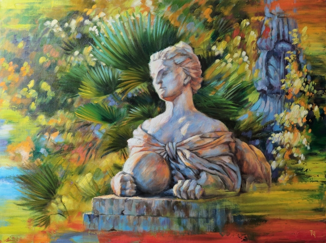 Painting for sale online - Sphinx of Massandra