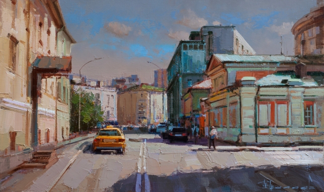 Painting for sale online - Today is Saturday.