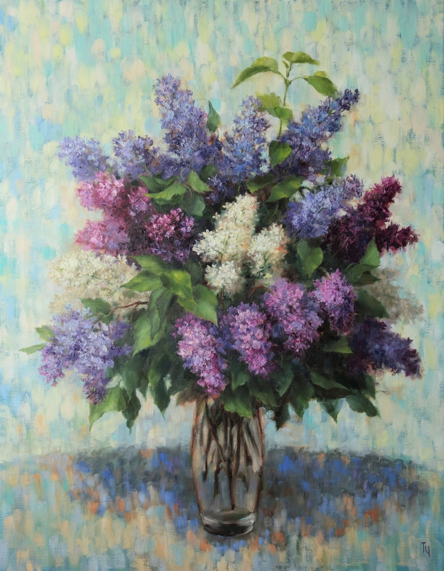 Painting for sale online - Lilac