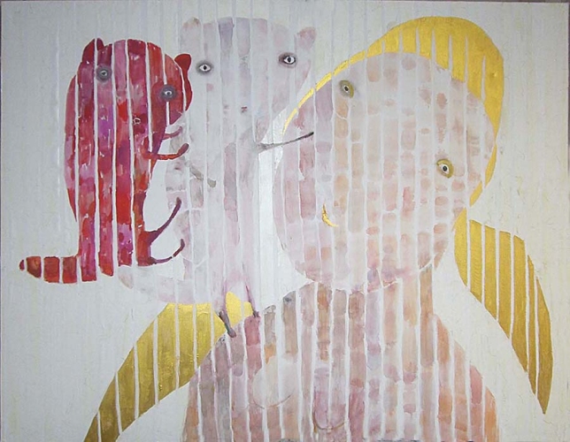 Painting for sale online - Two cats