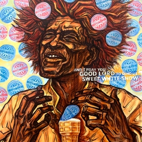 Painting for sale online - African magician