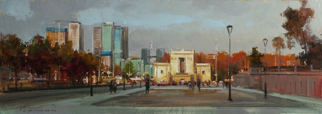 Painting for sale online - Let's go to the Dynamo station