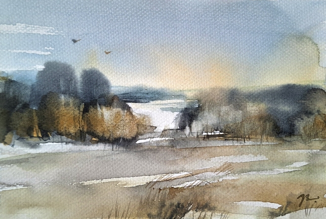 Painting for sale online - March day