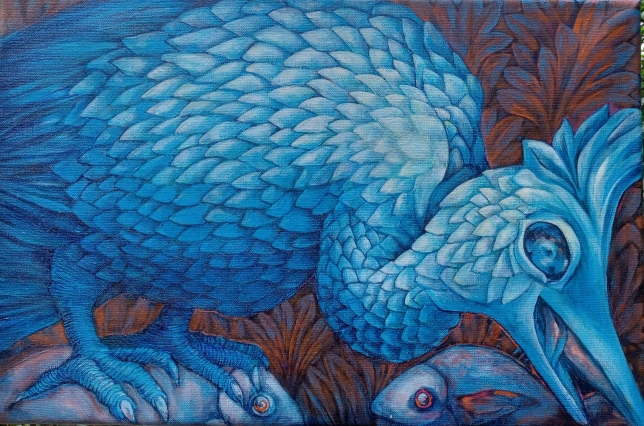 Painting for sale online - Sunset after the Battle