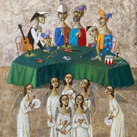 Painting for sale online - Concert for choir and orchestra