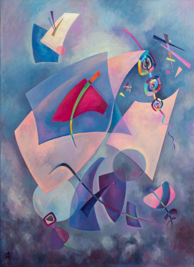 Painting for sale online - Les reves de Roland 