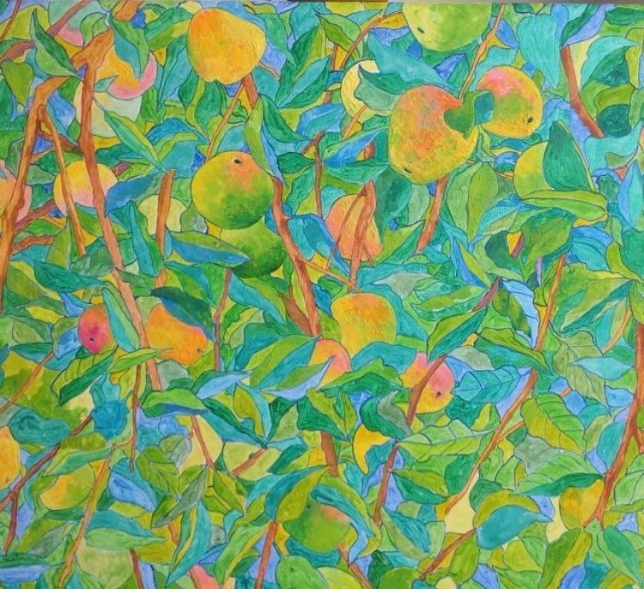 Painting for sale online - Fragrant August