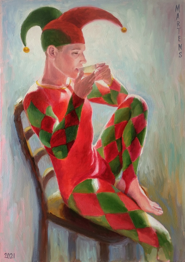 Painting for sale online - Coffee in a porcelain cup