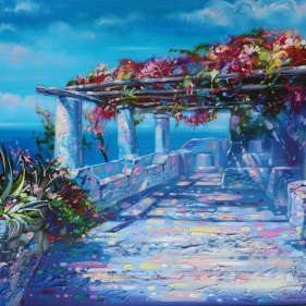 Painting for sale online - Glare of the Sicilian Sun