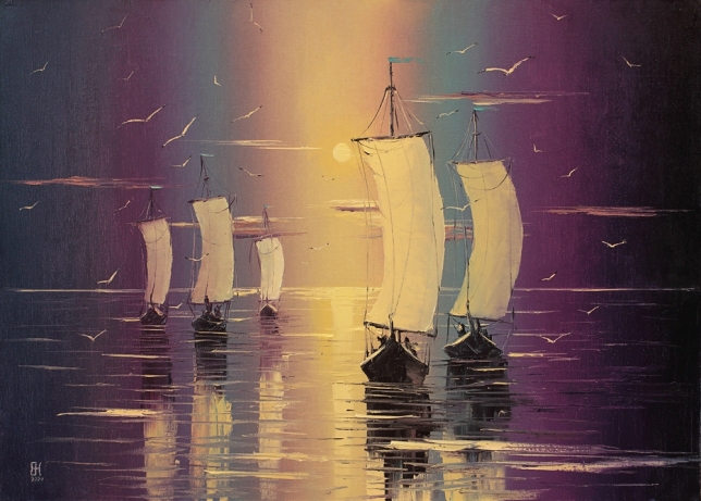 Painting for sale online - Regatta
