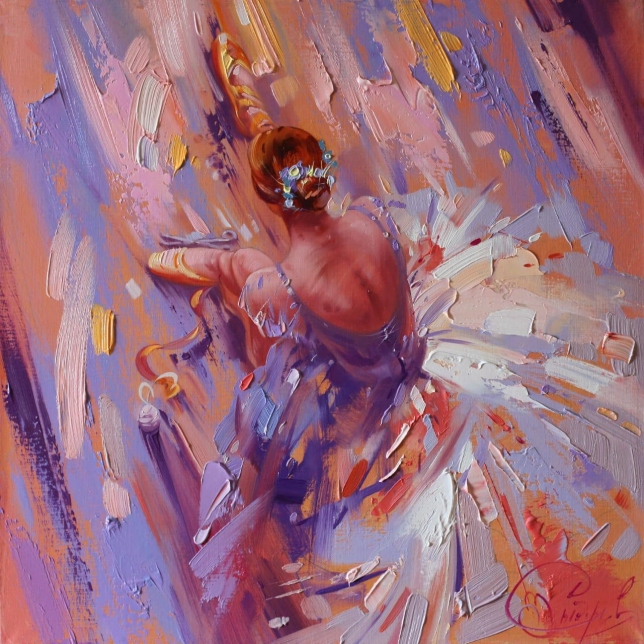 Painting for sale online - Before the premiere