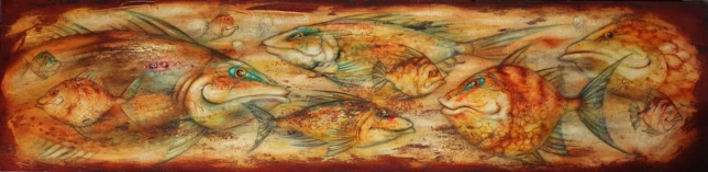 Painting for sale online - Aquarium