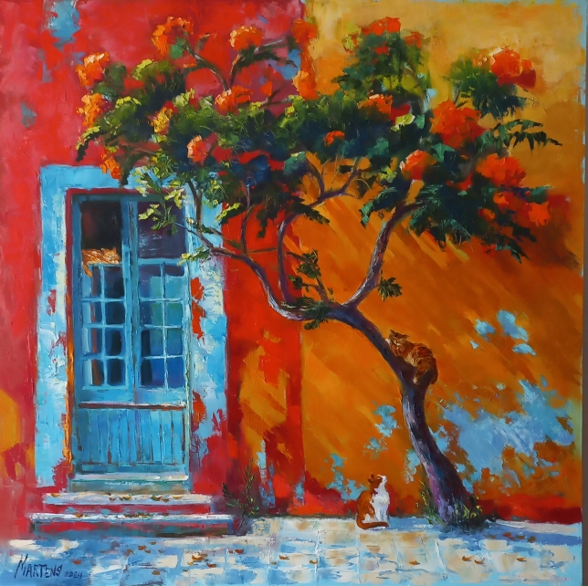 Painting for sale online - Midday in Burano