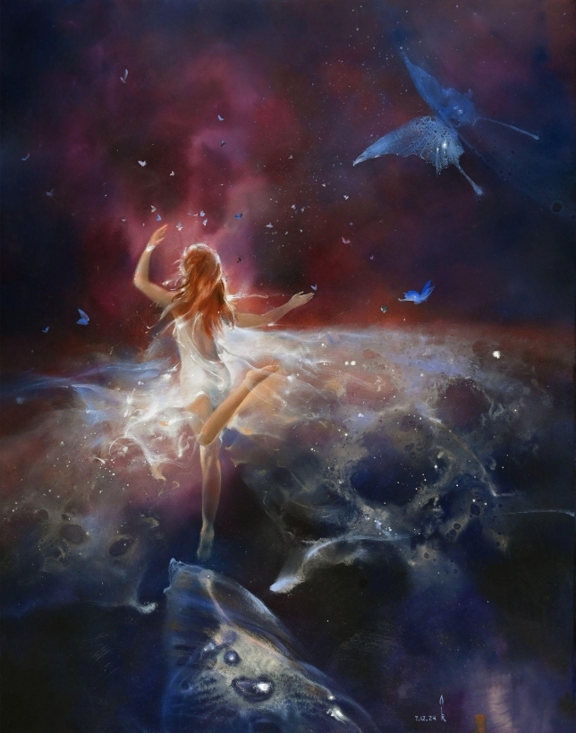 Painting for sale online - Moon Dance