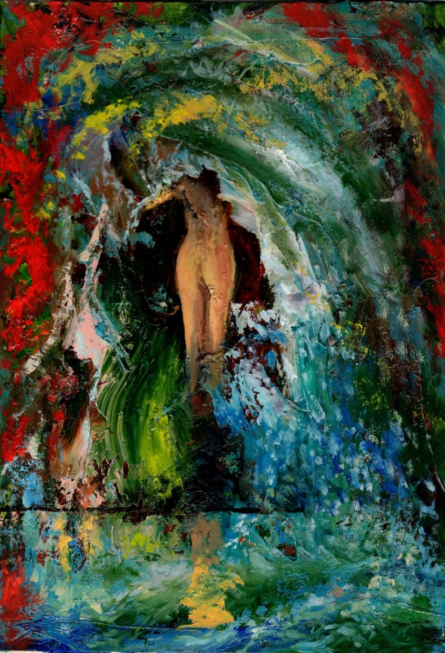 Painting for sale online - The Birth of an Angel