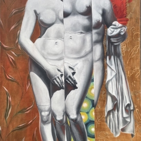 Painting for sale online - Venus with red