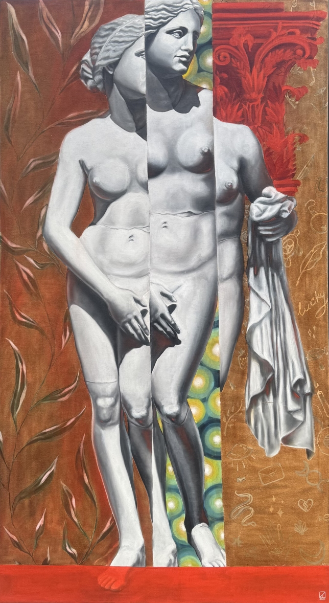 Painting for sale online - Venus with red