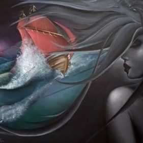 Painting for sale online - Assol