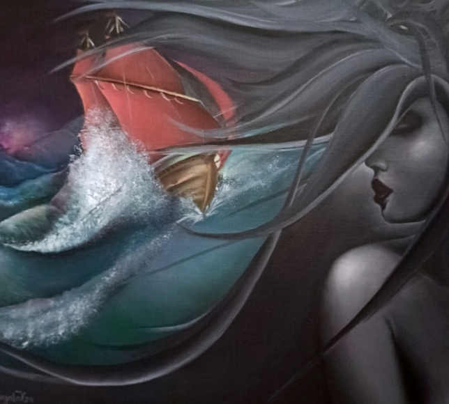 Painting for sale online - Assol