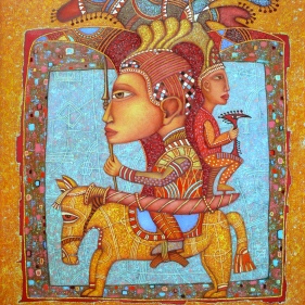 Painting for sale online - The leader is coming!