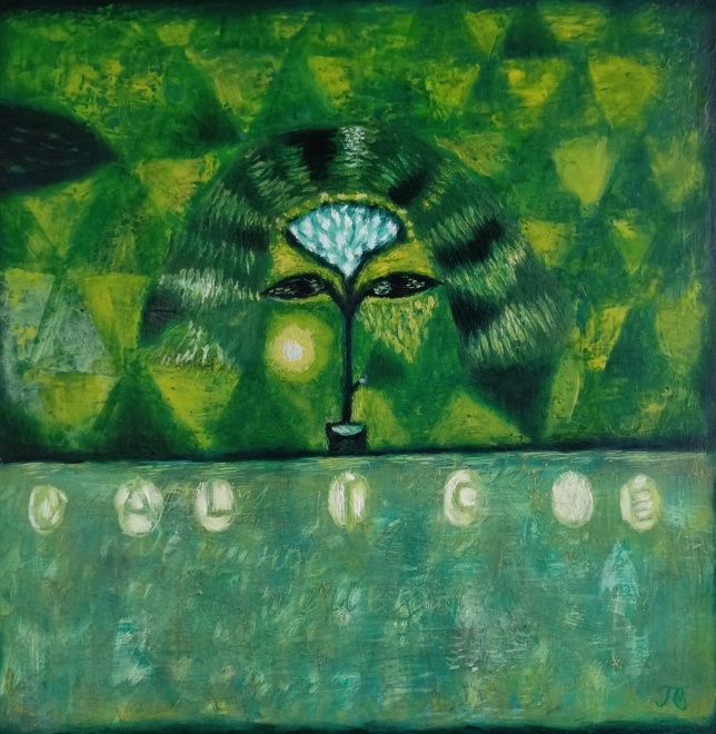 Painting for sale online - A smile for Alice 3