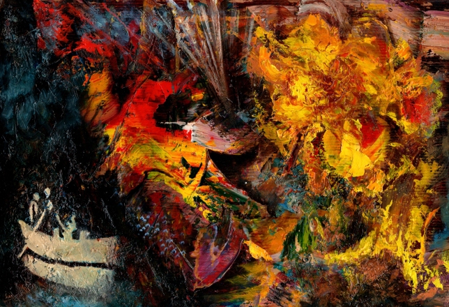 Painting for sale online - On the Way to Birth