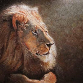 Painting for sale online - Lost in thought