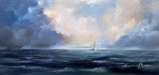 Painting for sale online - Towards the light