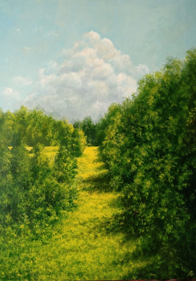 Painting for sale online - Ah, Summer!