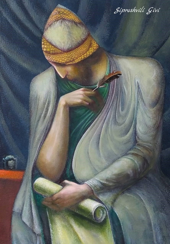 Painting for sale online - Shota Rustaveli