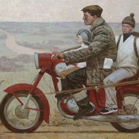 Painting for sale online - For morning fishing