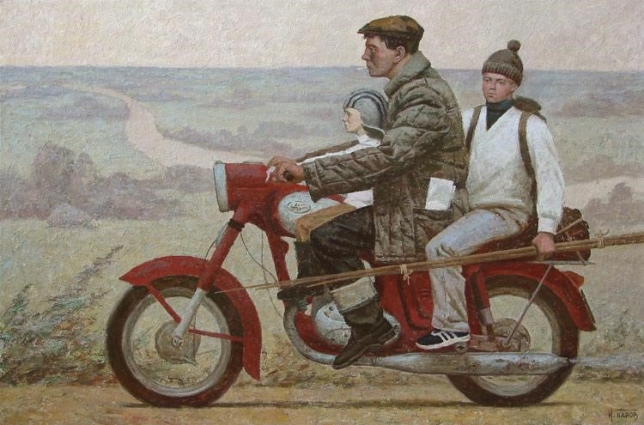 Painting for sale online - For morning fishing