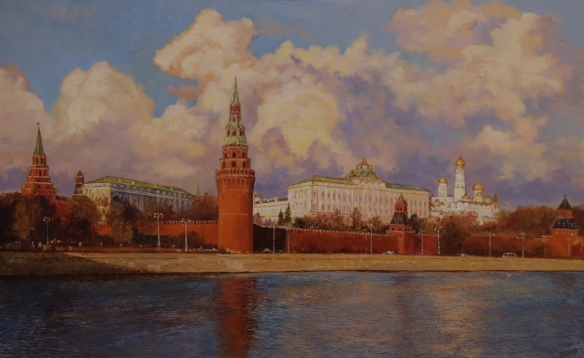 Painting for sale online - Sofia Embankment