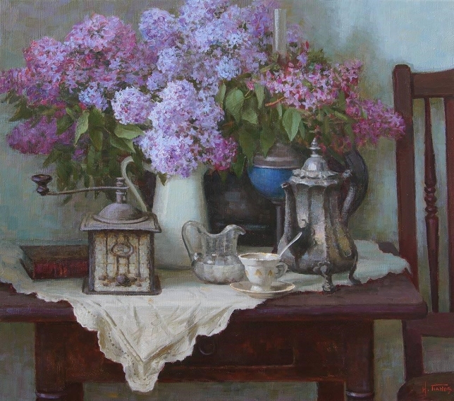 Painting for sale online - Lilac morning