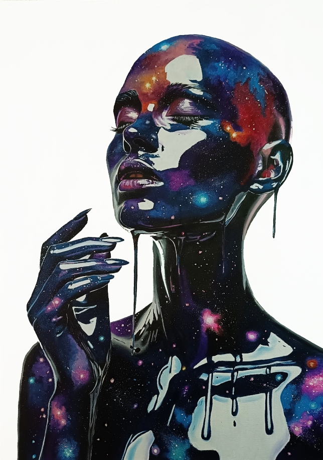 Painting for sale online - NGC 6992 Nebula