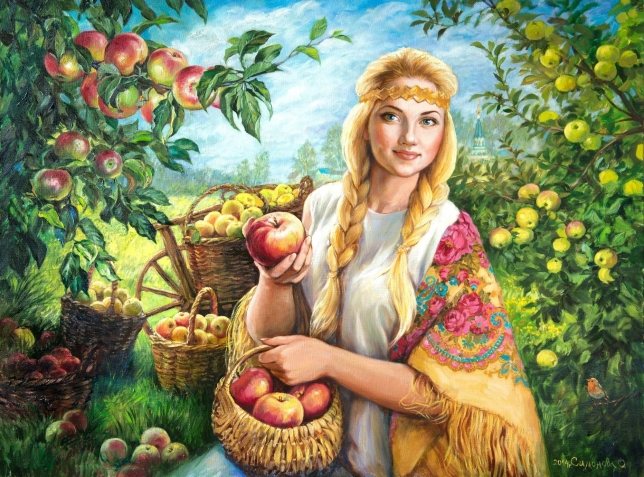 Painting for sale online - Apple Savior