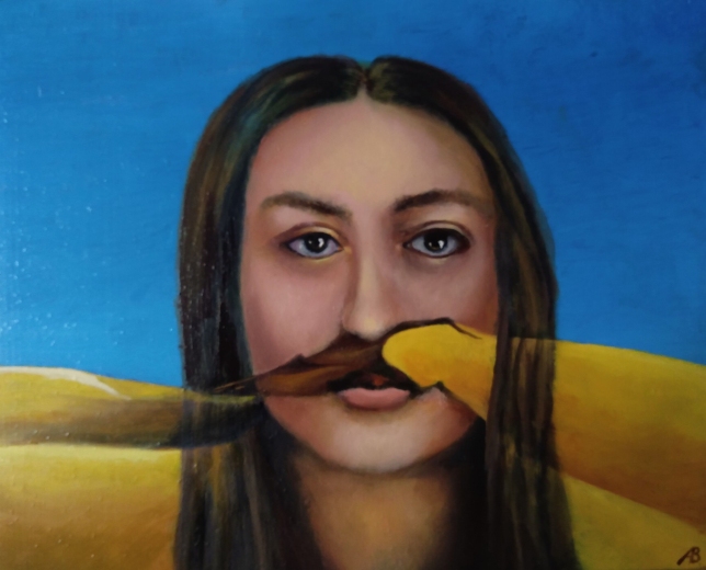 Painting for sale online - Woman in the Sand (Kobo Abe) 4